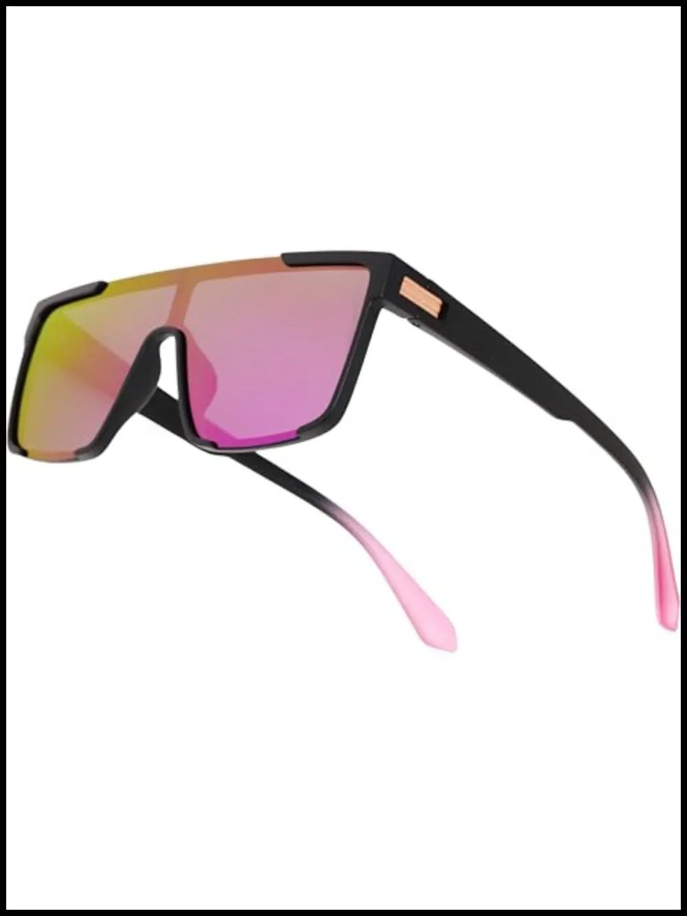 Polarized Shield Sunglasses UV400 Protection TR90 Unisex